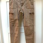 Abercrombie & Fitch khaki high rise jeans with utility pockets size 6/28w Photo 0