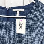 Avec Les Filles Dress Women Size Large Polka Dot Lace Trim Long Sleeve Mini Zip Photo 1