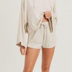 Mono b Tan Relaxed Fit Sweatshirt Size S Photo 1