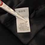 BCBGMAXAZRIA Black Silk Chiffon Ruffle Satin Empire Waist Cocktail LBD Dress Photo 11