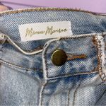 Minaa Monroe Thigh High Double Denim Jeans Women Sz S Streetwear Casual Country Blue Photo 4