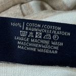 SAINT JAMES Striped Sleeve T Shirt Women Beige White Casual Breton Top Large Tan Photo 8