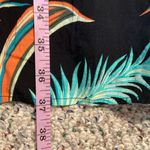 Adrianna Papell Size 10 USA Tropical Print Dress Embellished Turquoise Photo 13