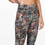 Lululemon Fast and Free Crop II 19" *Nulux Vitalize Multi Photo 5