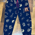 Harry Potter Hogwarts  Sweatpants Themed Joggers with Red Drawstring Photo 0