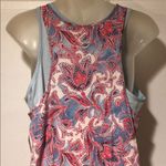 Ralph Lauren  Cotton Maxi Tank Dress M NWT Double Layer Paisley Pattern Photo 6
