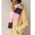 Urban Outfitters  Holly Brushed Oversized Scarf in Pink/Rose Photo 1