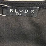 Blvd  Black Dress with Lace Accents On Bell Sleeves Photo 3