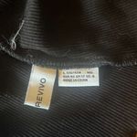 Urban Revivo Black Ribbed Ruffle Detail Cropped Top Baby Tee Sz 8 Y2K Whimsigoth Black Photo 4