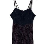 By Corpus polka dot corset STYLE dress Blue Size 6 Photo 1