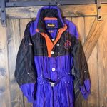 Kaelin Ski Suit One Piece Snowsuit Snow Bib Purple Size L Photo 1