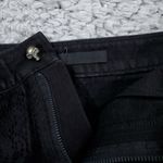 READ Punk Rave Studded Lace Overlay Black High Rise Denim Jean Shorts Cutoff Size undefined Photo 5