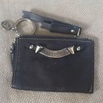 Juicy Couture Black Leather Keychain Wallet Photo 0