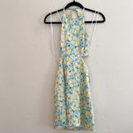 ZARA  | Floral Cut Out Dress Photo 3