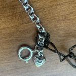 Juicy Couture Pam Gela Silver Feather Dangling Charm Bracelet Photo 5