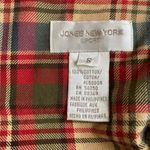 Jones New York  Sport 100% Cotton Flannel Plaid Button Down Shirt Photo 7
