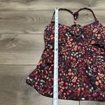 Title Nine Tidal Rave Underwire Tankini Top Floral Frenzy Size 34C Photo 7
