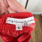 Young Fabulous and Broke Yacht Top, Smocked Puff Sleeve Off Shoulder Linen Blend Photo 6