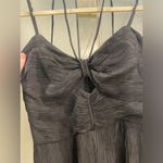 ASTR  jumpsuit black keyhole cutout Photo 3