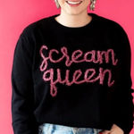 Queen of Sparkles Scream Queen sweater Pink Photo 0