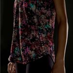 Lululemon  sculpt tank top Floral stencil blossom red multi colored size 4 Photo 2