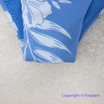 NEW Rhythm. Leila Tie Side Hi Cut Pant in Whisper Blue, size L Blue Size L Photo 5