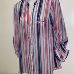 Kut From The Kloth Jasmine Printed Top Size Small In Watercolor Ivory Rosette π Photo 5