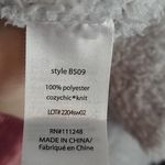 Barefoot Dreams  COZYCHIC ADULT ROBE OCEAN WHITE SIZE 2 NO WAIST TIE Photo 14