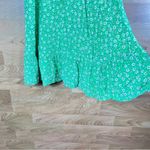 No Boundaries  Floral Print Dress w/Bottom Ruffle & Side Zipper & Puffy Sleeves Photo 3