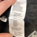 Venus Faux leather fur moto jacket by ladies plus size 16 black vegan suede coat Photo 8