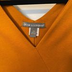 Jessica London  NWOT Size 14W Plus Knit‎ Surplice Midi Day Dress Ultra Orange Photo 1