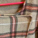 Jolt Plaid Wool Overcoat One Button Dress Jacket Size XL Photo 1