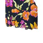 Jones New York Vintage 100% Silk Skirt Layered Sequin Floral Sz 2P Photo 5
