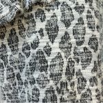 Anthropologie  Dolan Savannah Black & White Print Ruffle Top Photo 2