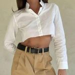 Cropped button up shirt Photo 0