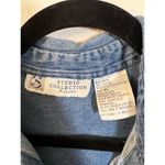 Studio Collection Petite Denim Jean Shirt Embroidered Patchwork Large Petite Blue Size undefined Photo 2
