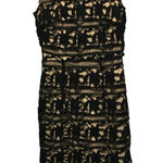 New Look  Premium Black Lace Dress Sleeveless Cocktail Party Mini‎ Lined size 2 Photo 0