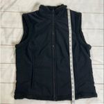prAna  Breath Black Full Zip Sherpa Lined Nylon Vest Size Medium Photo 6