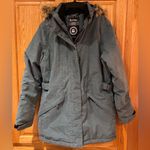 Killtec‎ Snow Ski Snowboard Functional Jacket with Removable Hood Women's Size 8 Blue Photo 4