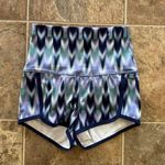 Free People Movemnt Island Time Shorts Purple Amethyst Chevron Size Small Photo 4