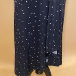 Gabby Skye 🛍️ Black White Sleeveless Polka Dot Fit & Flare Midi Dress 16 NWT Photo 3
