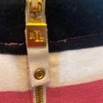 Ralph Lauren  pink black & white striped top size L Photo 3