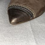 Dressbarn | Nanette Taupe Pointed Toe Slingback Heels | Size 7.5 Tan Photo 11