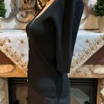 Dreamers Black  V-neck button-up sweater  Photo 1