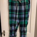 Aerie Plaid Flannel Jogger Pants - Medium Long Photo 0