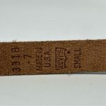 Levi's Vintage Levi Strauss & Co Brown Harness Leather Handcrafted Belt Small Photo 3