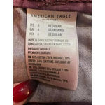 AMERICAN EAGLE HIGH RISE JEGGING STRETCH MAROON WOMENS SIZE 6 Red Photo 1