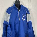 NFL  Indianapolis Colts 1/4 Zip PulloverWindbreaker Size XXL NWOT Photo 2