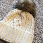 Urban Outfitters New  pom pom beanie sweater cable knit hat Photo 4