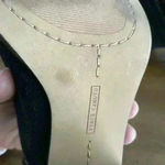 Vince Camuto VC VASHA BLACK NUBUCK SANDAL PUMP HIGH HEEL Size 8M Lace Up Photo 7